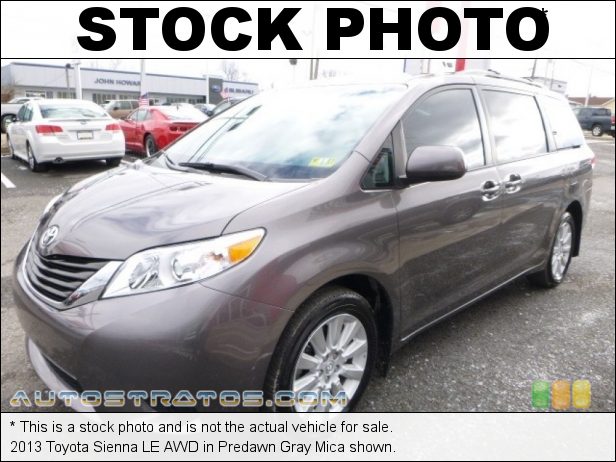 Stock photo for this 2016 Toyota Sienna LE 3.5 Liter DOHC 24-Valve VVT-i V6 6 Speed ECT-i Automatic