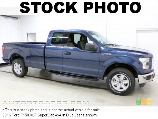 Stock photo for this 2016 Ford F150 SuperCab 4x4 5.0 Liter DOHC 32-Valve Ti-VCT E85 V8 6 Speed Automatic