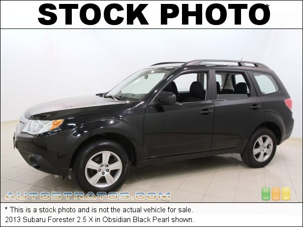 Stock photo for this 2013 Subaru Forester 2.5 X 2.5 Liter DOHC 16-Valve VVT 4 Cylinder 4 Speed Automatic