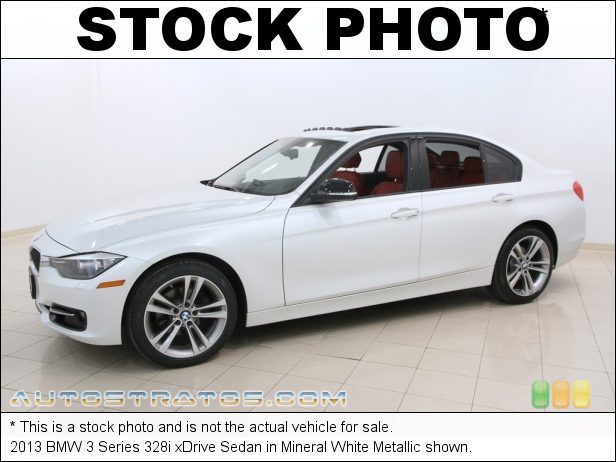 Stock photo for this 2013 BMW 3 Series 328i xDrive Sedan 2.0 Liter DI TwinPower Turbocharged DOHC 16-Valve VVT 4 Cylinder 8 Speed Automatic