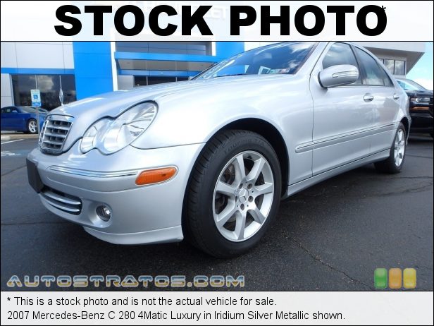 Stock photo for this 2007 Mercedes-Benz C 280 4Matic Luxury 3.0 Liter DOHC 24-Valve V6 5 Speed Automatic