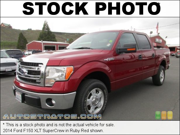 Stock photo for this 2014 Ford F150 SuperCrew 3.7 Liter Flex-Fuel DOHC 24-Valve Ti-VCT V6 6 Speed Automatic