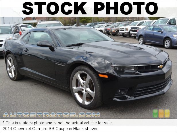Stock photo for this 2014 Chevrolet Camaro SS Coupe 6.2 Liter OHV 16-Valve V8 6 Speed Manual