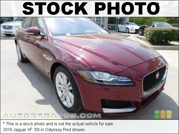 Stock photo for this 2016 Jaguar XF 35t 3.0 Liter GDI Supercharged DOHC 24-Valve V6 8 Speed Automatic