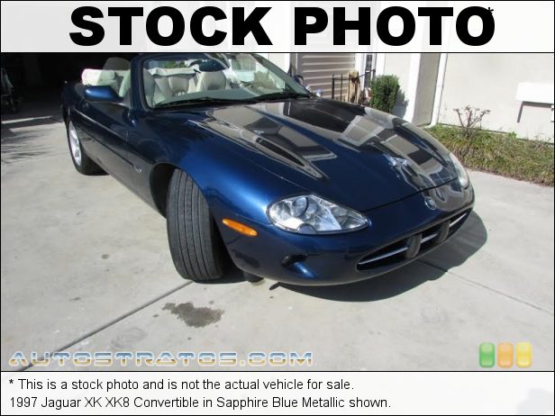 Stock photo for this 1997 Jaguar XK XK8 Convertible 4.0 Liter DOHC 32-Valve V8 5 Speed Automatic