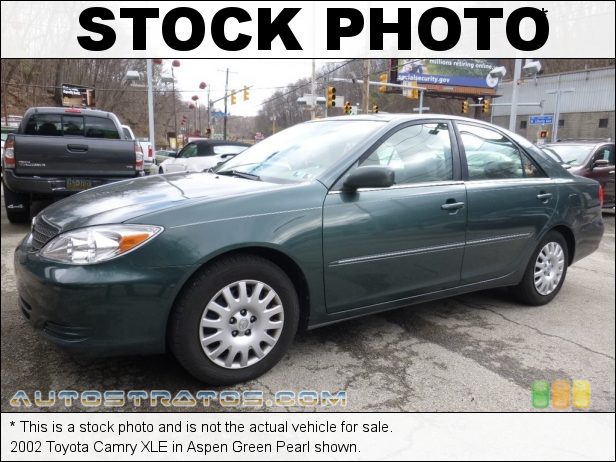 Stock photo for this 2002 Toyota Camry  2.4 Liter DOHC 16-Valve VVT 4 Cylinder 4 Speed Automatic