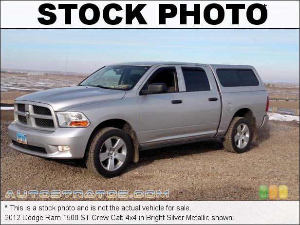 Stock photo for this 2012 Dodge Ram 1500 ST Crew Cab 4x4 5.7 Liter HEMI OHV 16-Valve VVT MDS V8 6 Speed Automatic