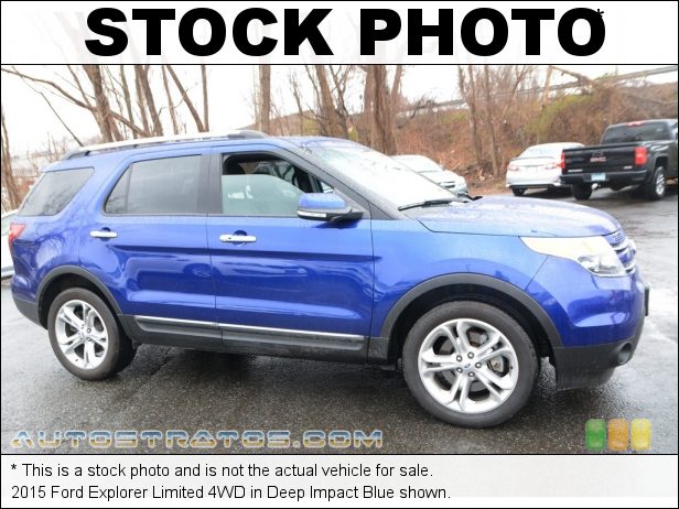 Stock photo for this 2015 Ford Explorer Limited 4WD 3.5 Liter DOHC 24-Valve Ti-VCT V6 6 Speed Automatic