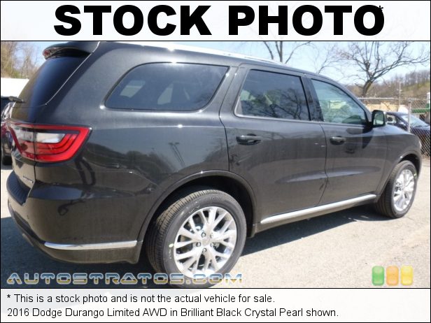 Stock photo for this 2016 Dodge Durango Limited 3.6 Liter DOHC 24-Valve VVT ESS V6 8 Speed Automatic