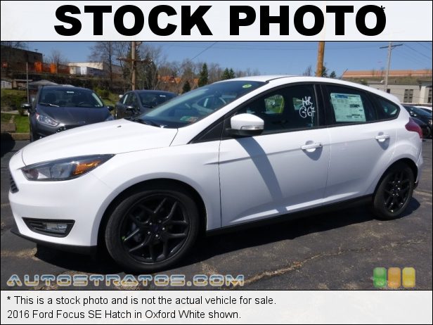Stock photo for this 2016 Ford Focus SE Hatch 2.0 Liter DI DOHC 16-Valve Ti-VCT 4 Cylinder 6 Speed PowerShift Automatic
