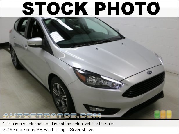 Stock photo for this 2016 Ford Focus SE 1.0 Liter DI EcoBoost Turbocharged DOHC 12-Valve Ti-VCT 3 Cylind 6 Speed Manual