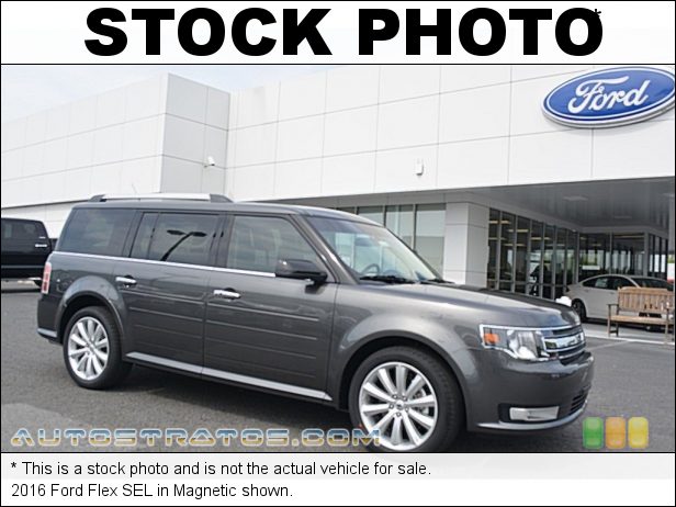 Stock photo for this 2016 Ford Flex SEL 3.5 Liter DOHC 24-Valve Ti-VCT V6 6 Speed SelectShift Automatic