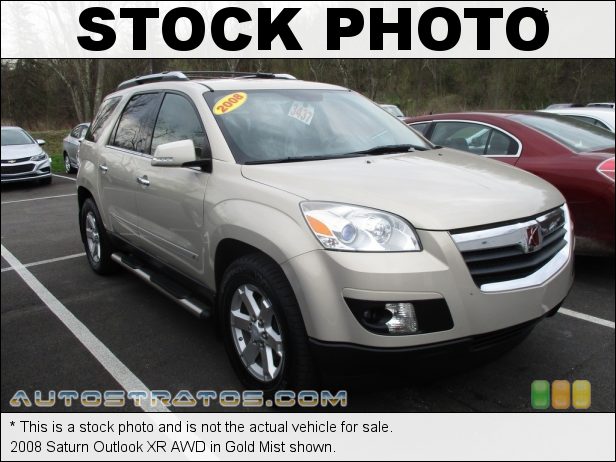 Stock photo for this 2008 Saturn Outlook XR AWD 3.6 Liter DOHC 24-Valve VVT V6 6 Speed Automatic