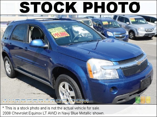 Stock photo for this 2008 Chevrolet Equinox LT AWD 3.4 Liter OHV 12-Valve V6 5 Speed Automatic
