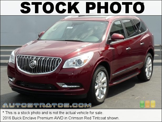 Stock photo for this 2016 Buick Enclave Premium AWD 3.6 Liter DI DOHC 24-Valve VVT V6 6 Speed Automatic