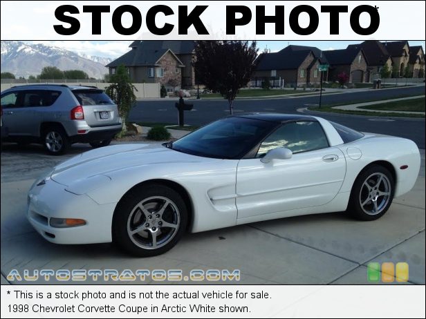 Stock photo for this 1998 Chevrolet Corvette Coupe 5.7 Liter OHV 16-Valve LS1 V8 4 Speed Automatic