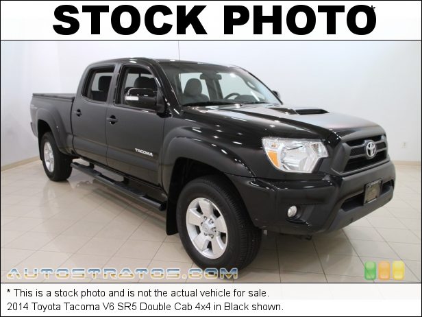 Stock photo for this 2014 Toyota Tacoma V6 Double Cab 4x4 4.0 Liter DOHC 24-Valve VVT-i V6 5 Speed ECT-i Automatic Stock photo for this 2014 Toyota Tacoma V6 Double Cab 4x4 4.0 Liter DOHC 24-Valve VVT-i V6 5 Speed ECT-i Automatic