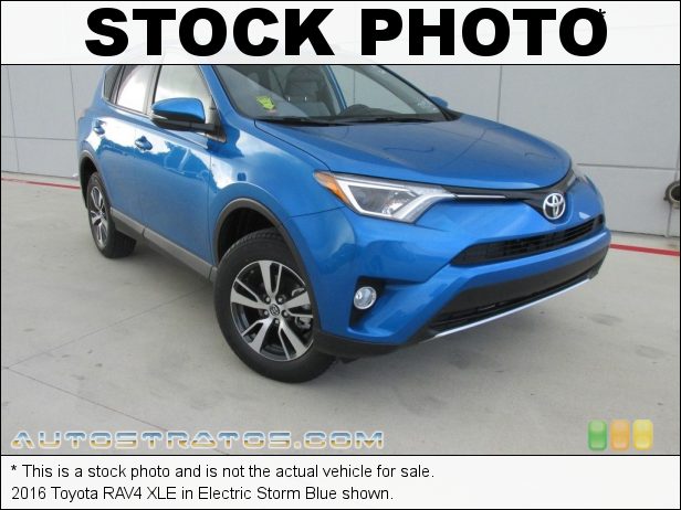 Stock photo for this 2016 Toyota RAV4 XLE 2.5 Liter DOHC 16-Valve Dual VVT-i 4 Cylinder 6 Speed ECT-i Automatic