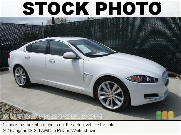 Stock photo for this 2015 Jaguar XF 3.0 AWD 3.0 Liter Supercharged DOHC 24-Valve V6 8 Speed Automatic