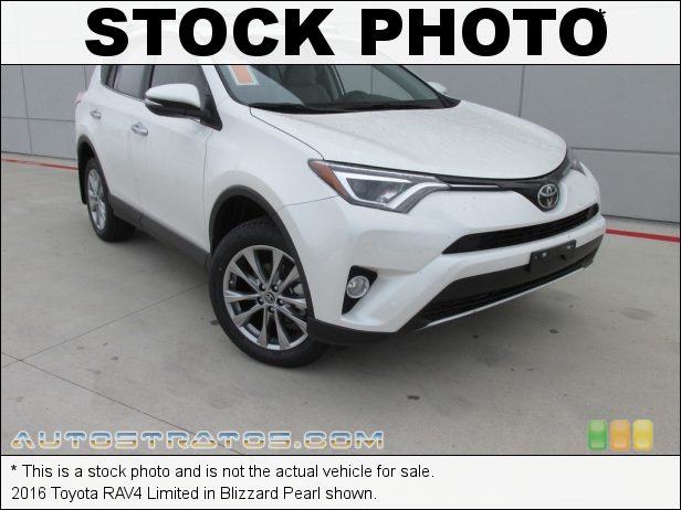 Stock photo for this 2016 Toyota RAV4 Limited 2.5 Liter DOHC 16-Valve Dual VVT-i 4 Cylinder 6 Speed ECT-i Automatic