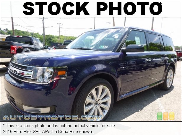 Stock photo for this 2016 Ford Flex SEL AWD 3.5 Liter DOHC 24-Valve Ti-VCT V6 6 Speed SelectShift Automatic