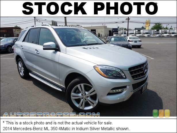 Stock photo for this 2014 Mercedes-Benz ML 350 4Matic 3.5 Liter DI DOHC 24-Valve VVT V6 7 Speed Automatic