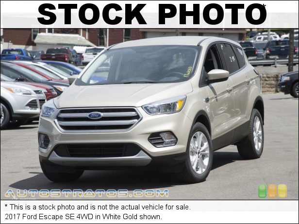 Stock photo for this 2017 Ford Escape SE 4WD 1.5 Liter DI Turbocharged DOHC 16-Valve EcoBoost 4 Cylinder 6 Speed SelectShift Automatic