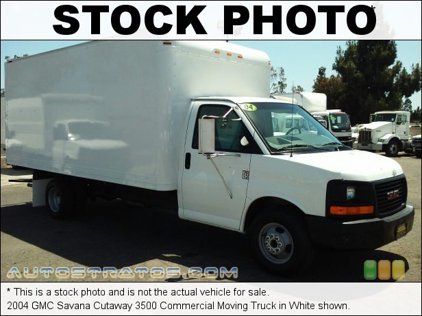Stock photo for this 2005 GMC Savana Cutaway 3500 Commercial 6.0 Liter OHV 16-Valve Vortec V8 4 Speed Automatic