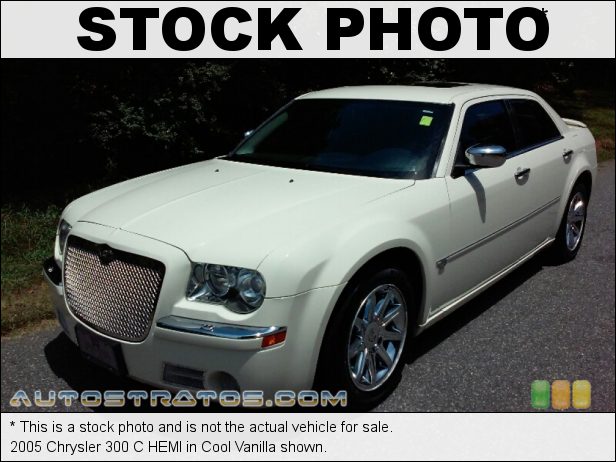 Stock photo for this 2005 Chrysler 300 C HEMI 5.7 Liter HEMI OHV 16-Valve MDS V8 5 Speed Automatic