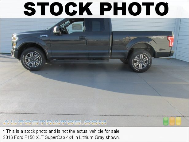 Stock photo for this 2016 Ford F150 SuperCab 4x4 5.0 Liter DOHC 32-Valve Ti-VCT E85 V8 6 Speed Automatic