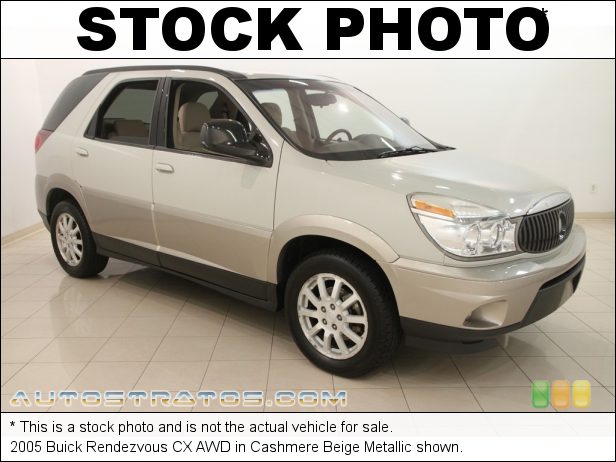 Stock photo for this 2005 Buick Rendezvous AWD 3.4 Liter OHV 12 Valve V6 4 Speed Automatic