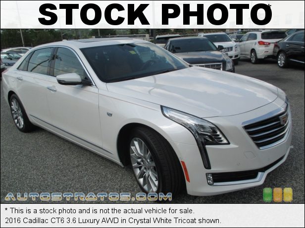 Stock photo for this 2016 Cadillac CT6 3.6 Luxury AWD 3.6 Liter DI DOHC 24-Valve VVT V6 8 Speed Automatic