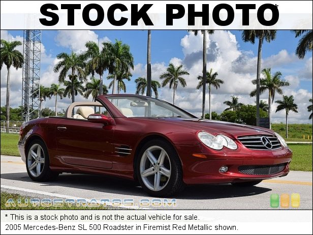 Stock photo for this 2005 Mercedes-Benz SL 500 Roadster 5.0 Liter SOHC 24-Valve V8 7 Speed Automatic