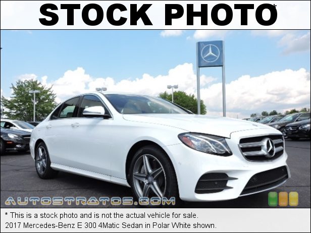 Stock photo for this 2017 Mercedes-Benz E 300 4Matic Sedan 2.0 Liter Turbocharged DOHC 16-Valve 4 Cylinder 9 Speed Automatic