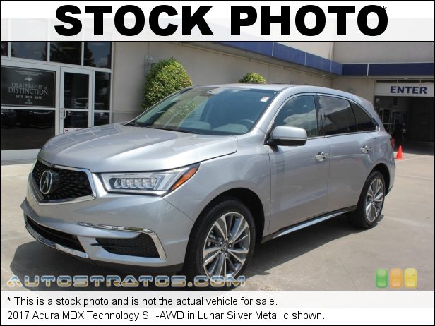 Stock photo for this 2017 Acura MDX Technology SH-AWD 3.5 Liter DI SOHC 24-Valve i-VTEC V6 9 Speed Sequential SportShift Automatic