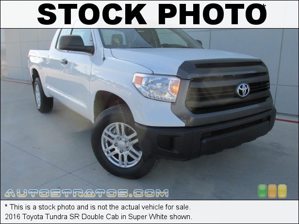 Stock photo for this 2016 Toyota Tundra Double Cab 4.6 Liter i-Force DOHC 32-Valve VVT-i V8 6 Speed ECT-i Automatic