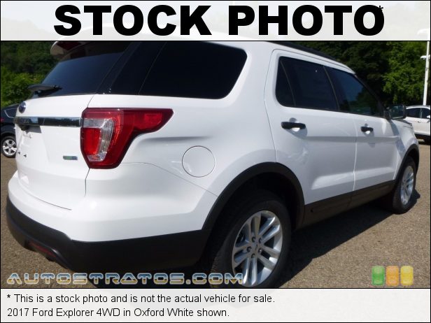 Stock photo for this 2017 Ford Explorer 4WD 2.3 Liter DI Turbocharged DOHC 16-Valve Ti-VCT EcoBoost 4 Cylind 6 Speed SelectShift Automatic