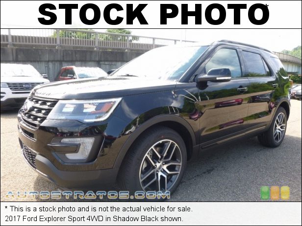 Stock photo for this 2017 Ford Explorer Sport 4WD 3.5 Liter DI Twin Turbocharged DOHC 24-Valve EcoBoost V6 6 Speed SelectShift Automatic