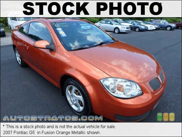Stock photo for this 2007 Pontiac G5  2.2 Liter DOHC 16-Valve 4 Cylinder 4 Speed Automatic