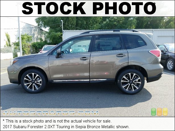 Stock photo for this 2017 Subaru Forester 2.0XT Touring 2.0 Liter DI Turbocharged DOHC 16-Valve VVT Flat 4 Cylinder Lineartronic CVT Automatic