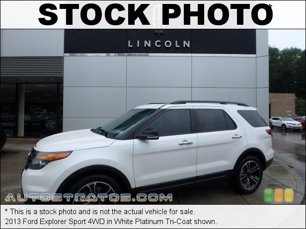 Stock photo for this 2013 Ford Explorer Sport 4WD 3.5 Liter EcoBoost DI Twin-Turbocharged DOHC 24-Valve Ti-VCT V6 6 Speed SelectShift Automatic