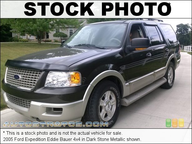 Stock photo for this 2005 Ford Expedition 4x4 5.4 Liter SOHC 24V VVT Triton V8 4 Speed Automatic