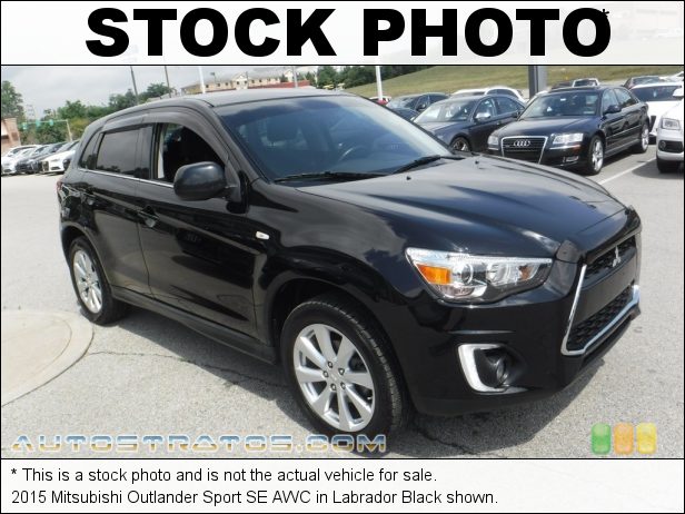 Stock photo for this 2015 Mitsubishi Outlander Sport SE AWC 2.0 Liter DOHC 16-Valve MIVEC 4 Cylinder CVT Automatic