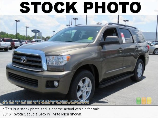 Stock photo for this 2018 Toyota Sequoia  5.7 Liter i-Force DOHC 32-Valve VVT-i V8 6 Speed ECT-i Automatic