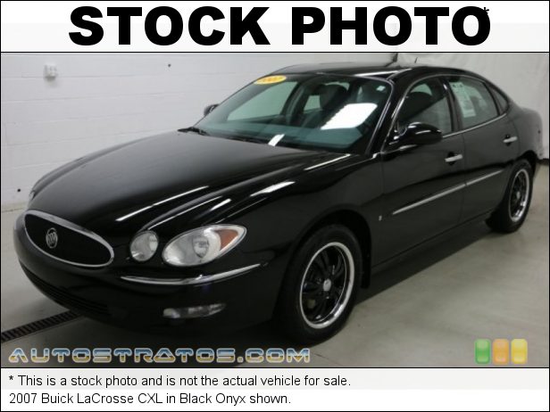 Stock photo for this 2007 Buick LaCrosse CXL 3.8 Liter OHV 12-Valve V6 4 Speed Automatic