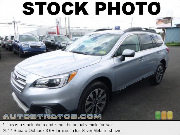 Stock photo for this 2017 Subaru Outback Limited 2.5 Liter DOHC 16-Valve VVT Flat 4 Cylinder Lineartronic CVT Automatic