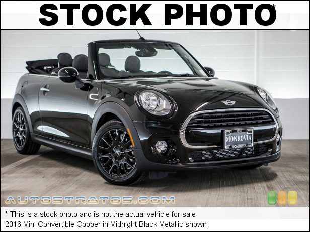Stock photo for this 2016 Mini Convertible Cooper 1.5 Liter TwinPower Turbocharged DOHC 12-Valve VVT 3 Cylinder 6 Speed Automatic