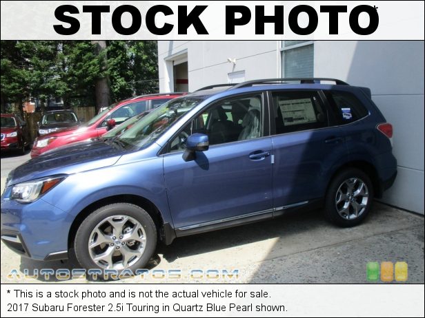 Stock photo for this 2017 Subaru Forester 2.5i Touring 2.5 Liter DOHC 16-Valve VVT Flat 4 Cylinder Lineartronic CVT Automatic