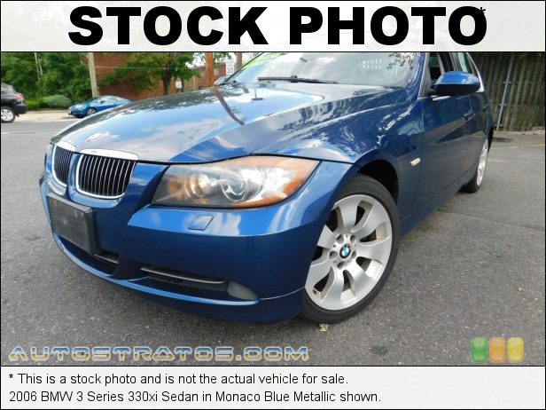 Stock photo for this 2006 BMW 3 Series 330xi Sedan 3.0 Liter DOHC 24-Valve VVT Inline 6 Cylinder 6 Speed Steptronic Automatic