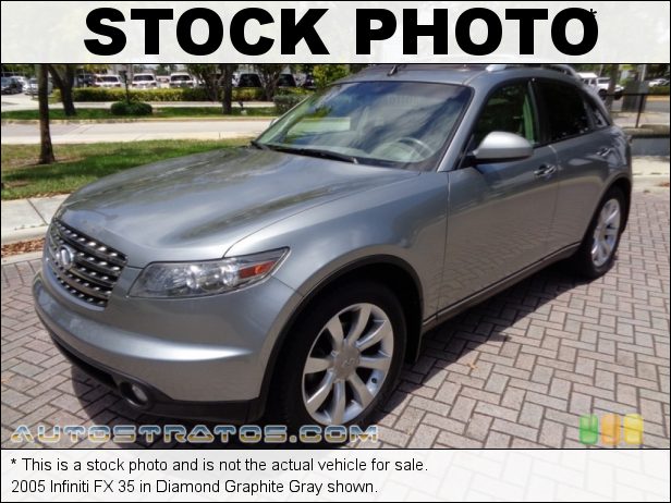 Stock photo for this 2005 Infiniti FX 35 3.5 Liter DOHC 24-Valve V6 5 Speed Automatic